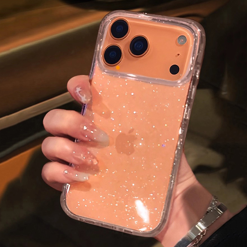 Phone Cases Pinterest - Luxury Fashion Bling Glitter Transparent Phone