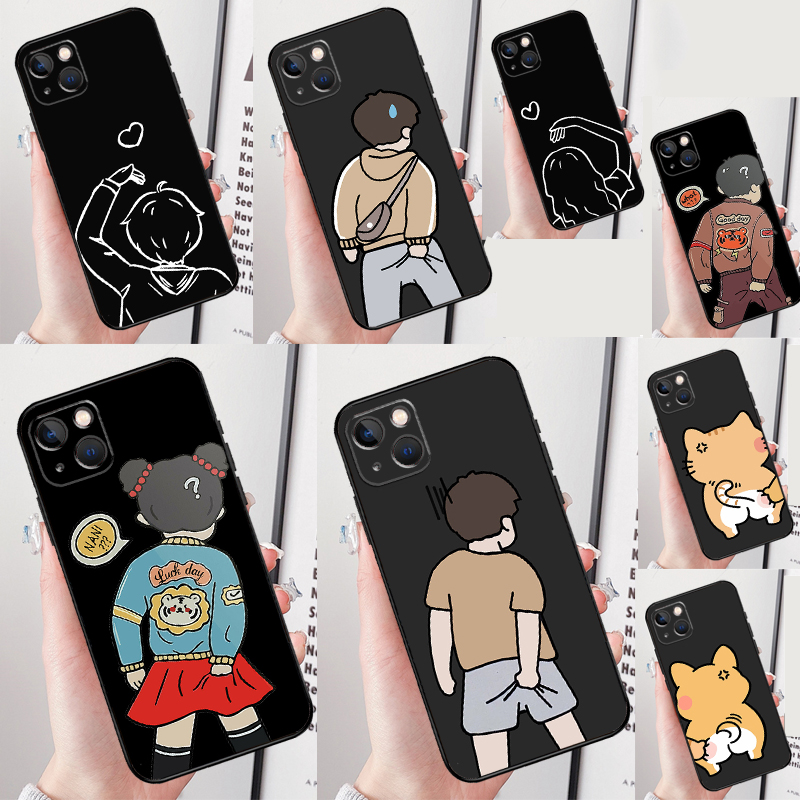Cartoon Couple Love Boy Girl P - đánh giá và giá Phone Cases Xr Boys