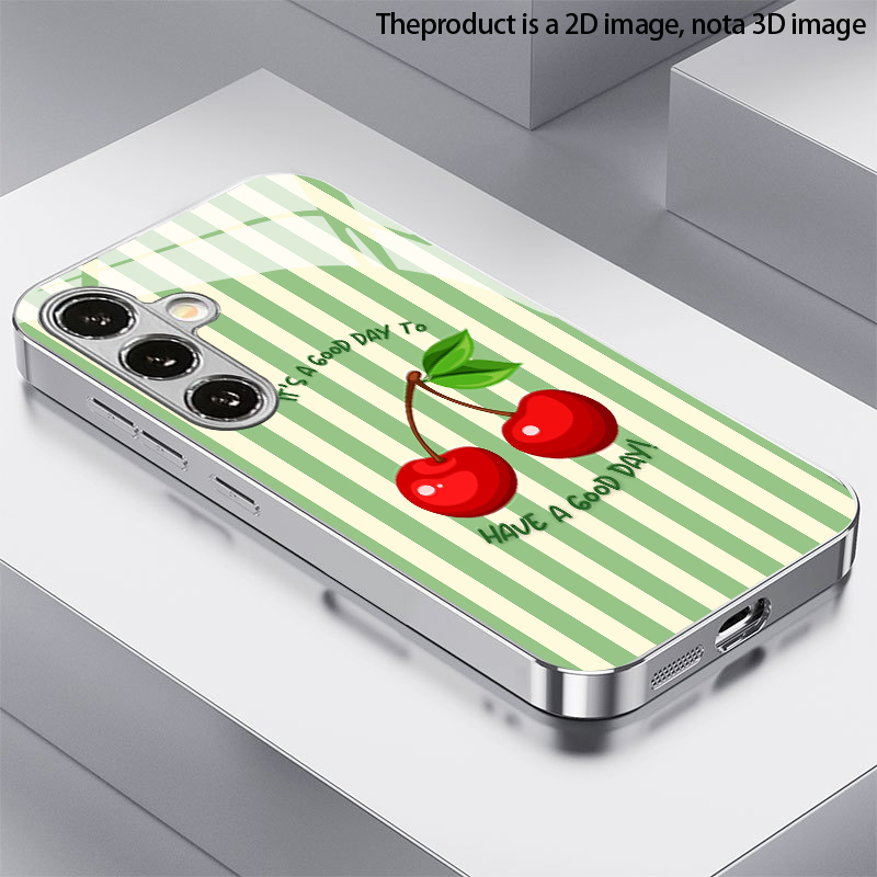 Cherry Stripe Pattern 2D Phone - đánh giá và giá Phone Cases Cherry