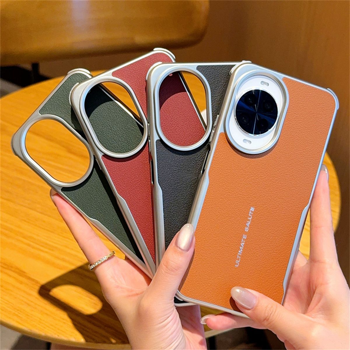 Electroplating Magnetic Case F - đánh giá và giá Ring Stand Case